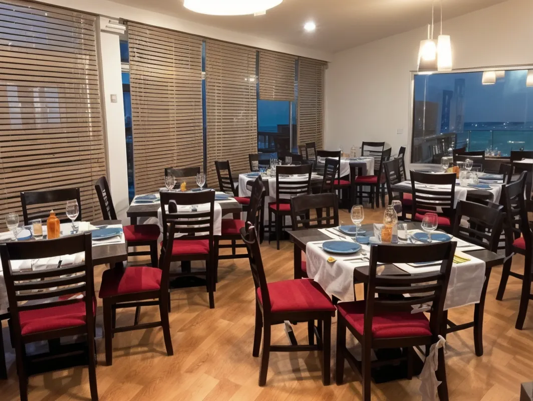 Mantel y camino lino/poliéster